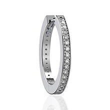 Carica l'immagine nel visualizzatore di Gallery, SWEETV 925 Boucles d'oreilles in argento sterling pour femmes filles Argento - Ilgrandebazar
