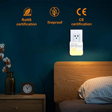 Carica l'immagine nel visualizzatore di Gallery, Luce Notturna LED, Plug-and-Play regolabile Lampada notturna con sensore di... - Ilgrandebazar