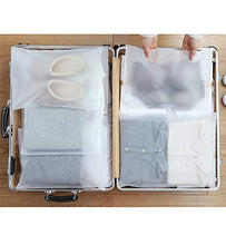 Carica l'immagine nel visualizzatore di Gallery, HVDHYY Sacchetti Trasparenti Zip Borsa Viaggio 35*45 CM(13.77"*17.71")20PCS