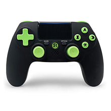 Carica l'immagine nel visualizzatore di Gallery, Controller PS4 wireless di alta qualità con DoubleShock 4 e batteria Nero