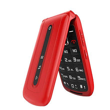 Carica l'immagine nel visualizzatore di Gallery, Ushining Telefono Cellulare per anziani, con Rosso 2G - Ilgrandebazar