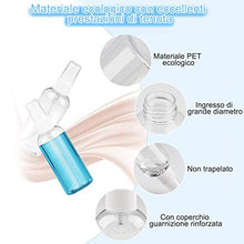 Carica l'immagine nel visualizzatore di Gallery, 8 * 100ML Fenvella Flaconi Vuoti 100ml Trasparente Plastic Bottiglia a...