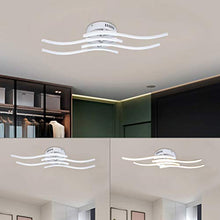 Carica l'immagine nel visualizzatore di Gallery, Osairous Plafoniere a LED, Lampada moderna in metallo pannello acrilico...