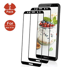 Carica l'immagine nel visualizzatore di Gallery, NONZERS 2 Pezzi Vetro Temperato per Huawei Mate 10 Lite 10