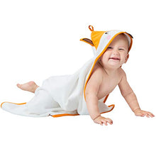 Carica l'immagine nel visualizzatore di Gallery, Sweety Fox Asciugamano per Bambini - Accappatoio Neonato 70 cm, Arancione - Ilgrandebazar