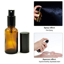 Carica l'immagine nel visualizzatore di Gallery, cococity 4 Pcs 30ml 50ml Flacone Spray Ambra, Nebulizzatore in Vetro...