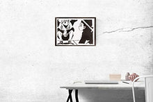 Carica l'immagine nel visualizzatore di Gallery, Poster Hunter x Killua Zoldyck E Gon Freecss Handmade Graffiti Street...