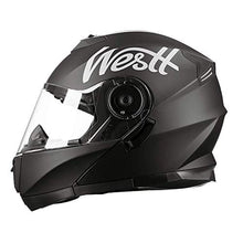 Carica l'immagine nel visualizzatore di Gallery, Westt Torque X · Casco Modulare Moto Nero Opaco Doppia M (57-58cm), - Ilgrandebazar