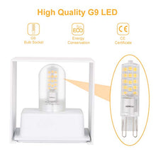 Carica l'immagine nel visualizzatore di Gallery, OOWOLF 2 Pezzi LED Lampada da Parete IP65 Impermeabile, Applique Moderna...