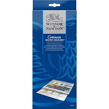 Carica l'immagine nel visualizzatore di Gallery, Winsor &amp; Newton Cotman confezione 45 mezzi godet Studio Set, Multicolore - Ilgrandebazar
