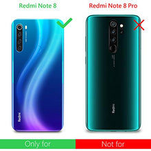 Carica l'immagine nel visualizzatore di Gallery, Leathlux Cover Xiaomi Redmi Note 8 Custodia Trasparente + 2 × - Ilgrandebazar