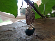 Carica l'immagine nel visualizzatore di Gallery, ✿ SEMI DI ASAI TURCHESE BOHO ETHNO MANDALA ✿ orecchini esotici - regalo...