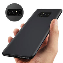 Carica l'immagine nel visualizzatore di Gallery, Infreecs Cover Galaxy Note 8, Silicone Caso Black [Ultra Sottile] Anti Nero - Ilgrandebazar