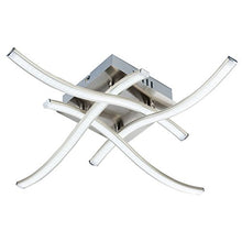 Carica l'immagine nel visualizzatore di Gallery, Plafoniera LED da soffitto, lampada moderna con bracci luminosi per...