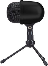 Carica l'immagine nel visualizzatore di Gallery, AmazonBasics - Mini microfono a condensatore da scrivania, Nero - Ilgrandebazar