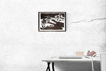 Carica l'immagine nel visualizzatore di Gallery, Poster Porco Rosso Handmade Graffiti Street Art - Artwork