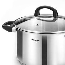 Carica l'immagine nel visualizzatore di Gallery, Karcher Set di Pentole Mia Include Coperchi in Vetro, Adatto ai Piani a... - Ilgrandebazar