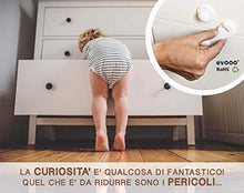 Carica l'immagine nel visualizzatore di Gallery, Evooo | Blocca Cassetti Per Bambini | Chiusura Di Sicurezza | Ferma 12 + 4 - Ilgrandebazar