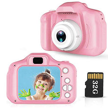 Carica l'immagine nel visualizzatore di Gallery, Lovebay Macchina Fotografica Bambini IPS 2,0 HD Fotocamera Digitale...