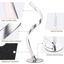 Carica l'immagine nel visualizzatore di Gallery, Albrillo lampada da tavolo a spirale, moderna letto a LED, Spirale - Ilgrandebazar