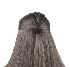 Carica l'immagine nel visualizzatore di Gallery, Elastici capelli neri super resistenti e spessi, confezione ecosostenibile,...