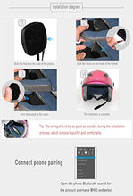 Carica l'immagine nel visualizzatore di Gallery, 3T6B Cuffie per caschi da moto Bluetooth 5.0, casco per...