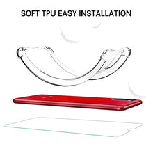 Carica l'immagine nel visualizzatore di Gallery, HOUROC per Samsung Galaxy A31 Cover+Vetro Temperato Pellicola,[3 Trasparente