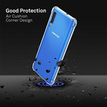 Carica l'immagine nel visualizzatore di Gallery, ORNARTO Cover Samsung A50,Custodia Trasparente Assorbimento Morbida Chiaro