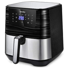 Carica l'immagine nel visualizzatore di Gallery, Innsky 5.5L Friggitrice ad Aria in acciaio inossidabile, 1700W Friggitrice... - Ilgrandebazar