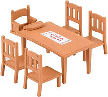 Carica l'immagine nel visualizzatore di Gallery, Sylvanian Families 4506, Tavolo famiglia e sedie