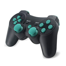 Carica l'immagine nel visualizzatore di Gallery, CFORWARD PS3 Controller, Wireless Gamepad Double Vibration Six-Axis Lago Blu