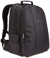 Carica l'immagine nel visualizzatore di Gallery, AmazonBasics - Zaino per fotocamera reflex/laptop, colore Nero/Arancia