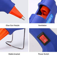 Carica l'immagine nel visualizzatore di Gallery, Blusmart Mini Pistola per colla a caldo con 25 Bastoncini di colla, 20-watt,... - Ilgrandebazar