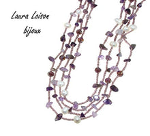 Carica l'immagine nel visualizzatore di Gallery, Laura Loison - Collana lunga con perle - Ilgrandebazar