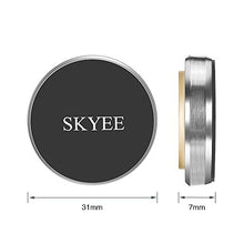 Carica l'immagine nel visualizzatore di Gallery, Skyee [2 Pack Supporto Auto Smartphone Magnetico con Adesivo 3M Argento