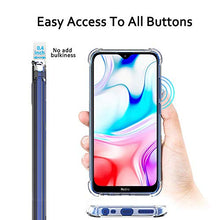 Carica l'immagine nel visualizzatore di Gallery, QHOHQ Cover per Xiaomi Redmi 8, Custodia Trasparente Gel Silicone