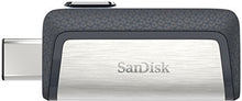 Carica l'immagine nel visualizzatore di Gallery, Sandisk Ultra Dual USB Drive Type-C 64 GB, 3.1 Type 64 Nero/Argento