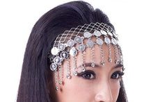 Carica l'immagine nel visualizzatore di Gallery, The Turkish Emporium Tribal-Copricapo multiuso per la danza del ventre Silver - Ilgrandebazar