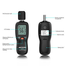 Carica l'immagine nel visualizzatore di Gallery, Fonometro Meterk Gamma 30-130dB a Risposta Rapida Ampio Schermo... - Ilgrandebazar