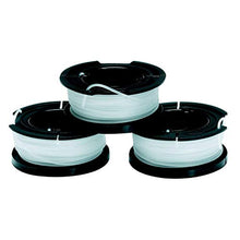 Carica l'immagine nel visualizzatore di Gallery, BLACK+DECKER A6485-XJ Set 3 Rocchetti Filo Nylon Reflex, 3 x 10m, 1.5mm - Ilgrandebazar