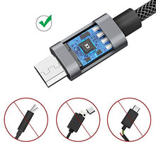Carica l'immagine nel visualizzatore di Gallery, Cavo Micro USB [ 1M - 2Pezzi ] Rampow - 2 Pezzi, Space grigio.