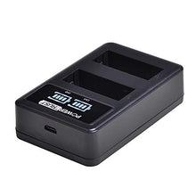 Carica l'immagine nel visualizzatore di Gallery, PowerTrust DMW-BLG10 DMW-BLE9 - Caricabatteria USB LED per Panasonic...