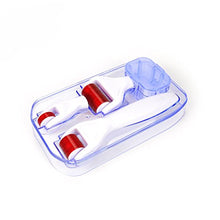 Carica l'immagine nel visualizzatore di Gallery, Titanio Micro-ago Derma Roller 4 in 1-3 Aghi Diversi(0.5mm &amp; 4in1 roller - Ilgrandebazar