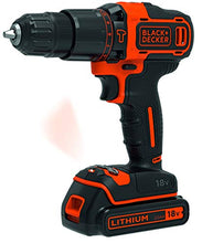 Carica l'immagine nel visualizzatore di Gallery, BLACK &amp; DECKER Black + Decker bdchd18s32-QW Trapano a percussione Senza Fili... - Ilgrandebazar