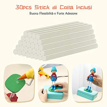 Carica l'immagine nel visualizzatore di Gallery, TOPELEK Pistola per Colla a Caldo, 15W/25W Dual Power Mini ad...