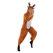Carica l'immagine nel visualizzatore di Gallery, EraSpooky Costume da Alce di Natale per Adulti Costume Cosplay per la Vigilia di Natale Regali per Bambini