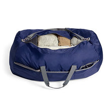 Carica l'immagine nel visualizzatore di Gallery, AmazonBasics - Borsone grande, 98 l, Blu navy Navy