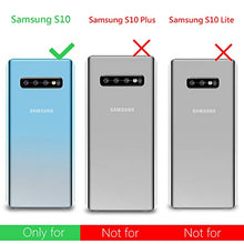 Carica l'immagine nel visualizzatore di Gallery, AROYI Cover Samsung S10, Galaxy S10 Silicone Case Sottile Trasparente - Ilgrandebazar