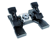 Carica l'immagine nel visualizzatore di Gallery, Pedali Logitech G Saitek Pro Flight Rudder, Pedaliera del Timone di Volo,...