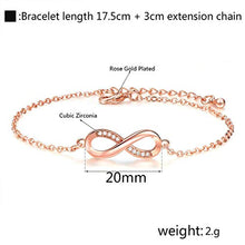 Carica l'immagine nel visualizzatore di Gallery, Crazy-M 2 Pezzi Coppia Braccialetti, bracciali Infinito Bracciale Donna... - Ilgrandebazar